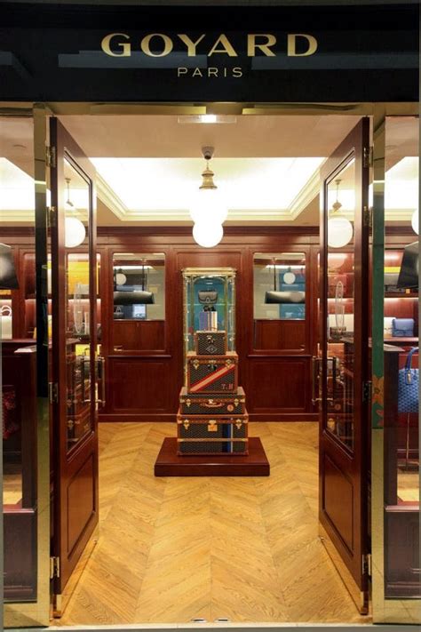 goyard italy location|Goyard china world.